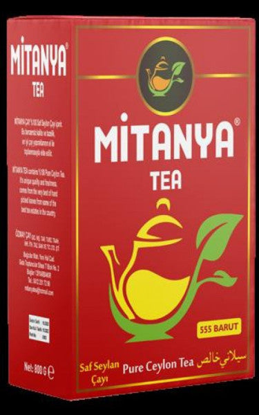 Mitanya Tea Gunpowder 555 Pure Ceylon Tea - 800 Gr