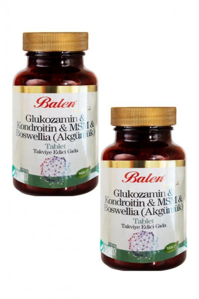 Balen Glucosamine Chondroitin Msm+Boswellia 1200 Mg 120 Tab. 2 Pieces