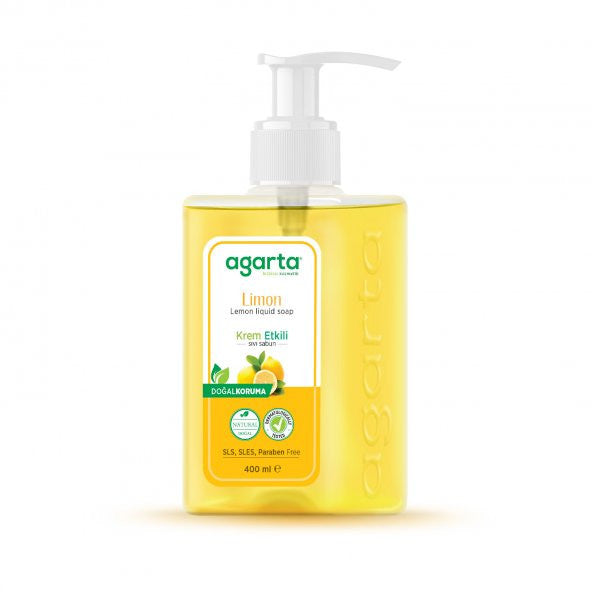 Natural Creamy Effect Liquid Soap Lemon 400 ml