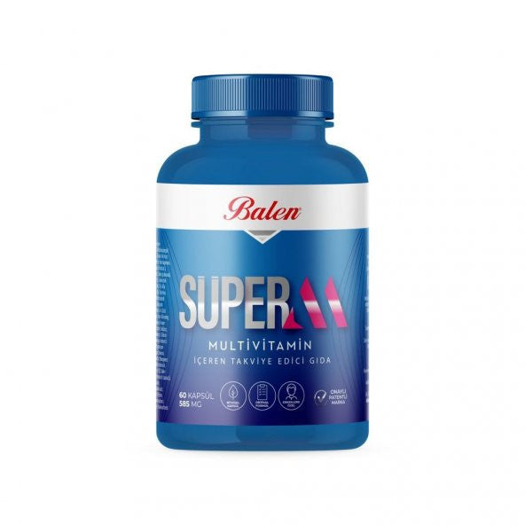 Balen Super-M multivitamin kapsülü * 585 mg 60