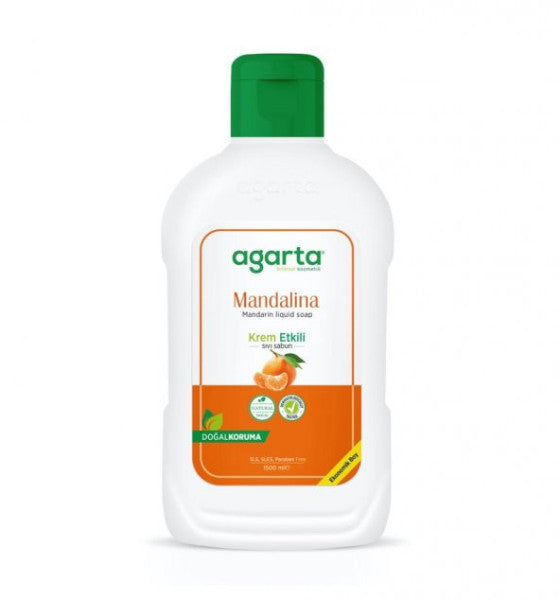 Agarta doğal mandalina sıvı sabunu 1500 ml