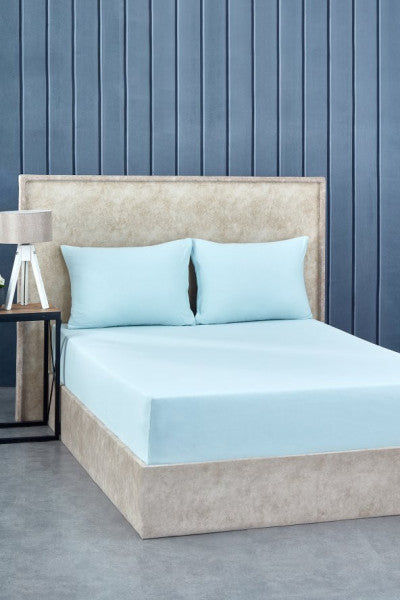 Komfort Home Oversized Cotton Elastic Bed Sheet Set 200X200 Cm