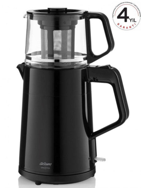 Arzum Ar3134 Dreamtea 1650 W Tea Maker - Black