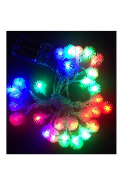 New year Snowflakes Battery Led Colorful Light 20 Lamps 4M 1 Piece