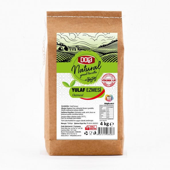 Dola Natural Oatmeal Without Additives 4 kg