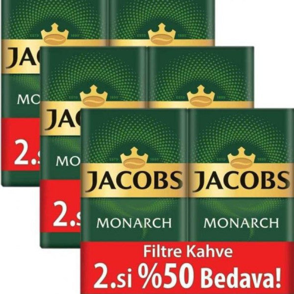 Jacobs Monarch Filtre Kahve 2 x 500 gr (3lü Set) 3Kg