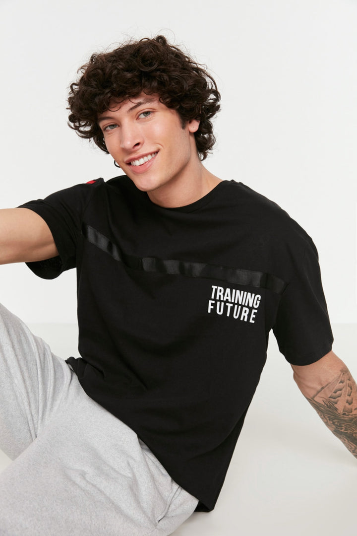 Shirts & Tops |  Trendyol Man Men's Relaxed Fit Crew Neck Short Sleeve Printed T-Shirt Tmnss20Ts0876.