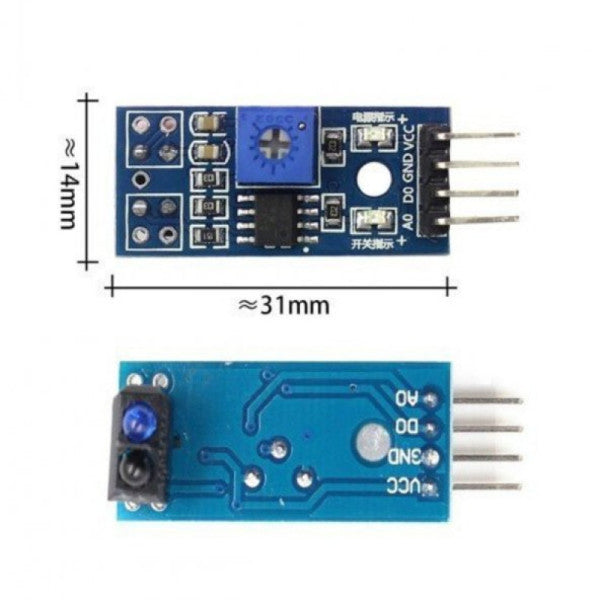 Tcrt5000 Infrared Reflection And Line Sensor Module