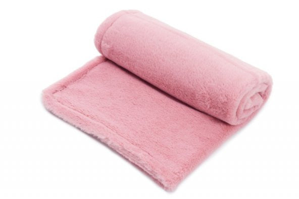 Pet Comfort Lodix Powder Pink Dog Blanket M 100x70cm