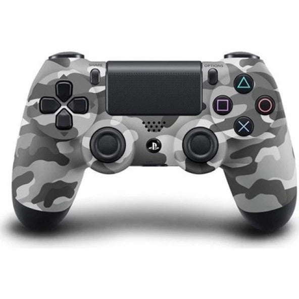 Ps4 Dualshock 4 V2 Gamepad Gray Camouflage (Ps4 And Pc Compatible)