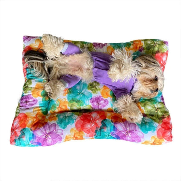 Poofy Garden XLarge Dog Cushion Dog Bed