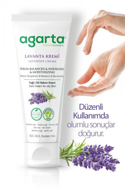 Natural Lavender Skin Care Cream 75 Ml