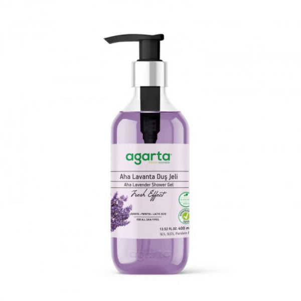 Agarta Natural Aha Lavender Shower Gel 400 ml