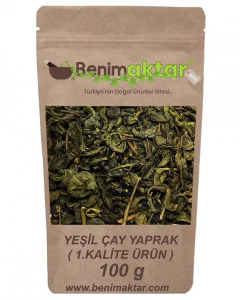 Benimaktar Green Tea 1. Quality Leaf 100 Gr