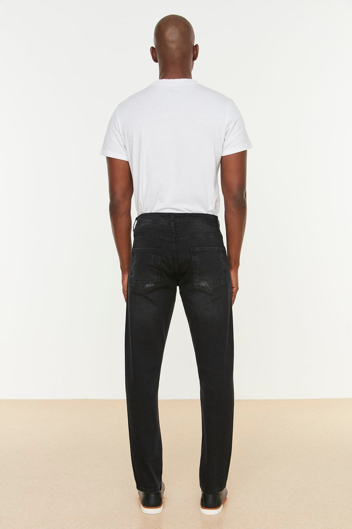 Trousers |  Trendyol Man Men's Rake Worn Skinny Jeans Tmnaw20Je0250.