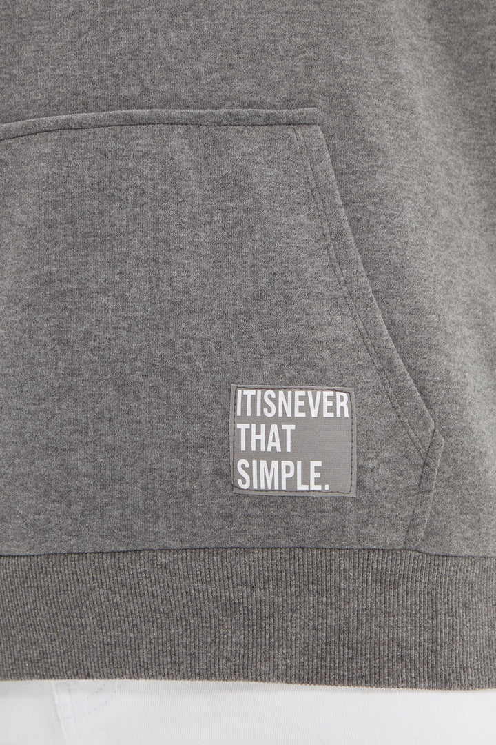 Wetsuit Tops |  Trendyol Man Men's Hoodie Oversize Sweatshirt With Slogan Label Tmnaw21Sw2005.