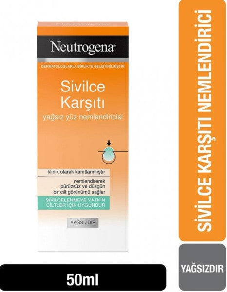 Neutrogena Anti-Acne Oil-Free Face Moisturizer 50 Ml