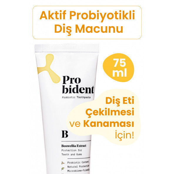Probiotic Toothpaste with Akgünlük Extract Added