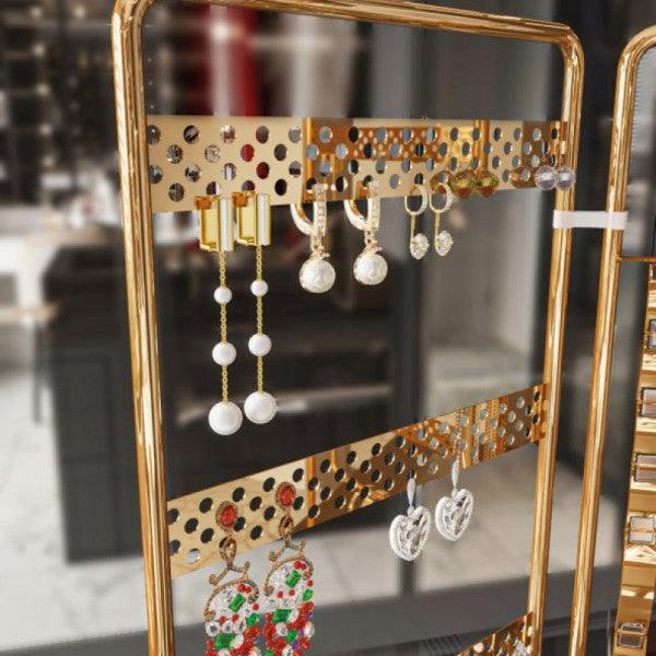 Bino Jewelry Organizer Jewelry Organizer Box Decorative Jewelry Stand 3 Pieces Necklace Ring Earrings