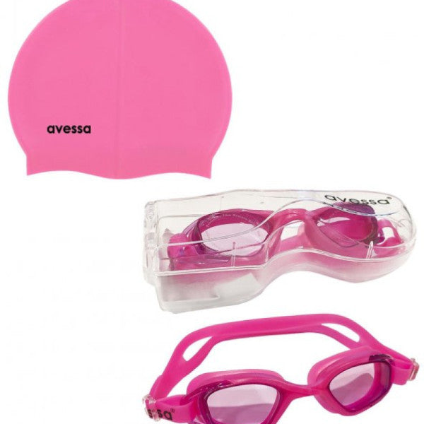 Avessa 2 Piece Adult Pool Set Pink Gs3-Sc406
