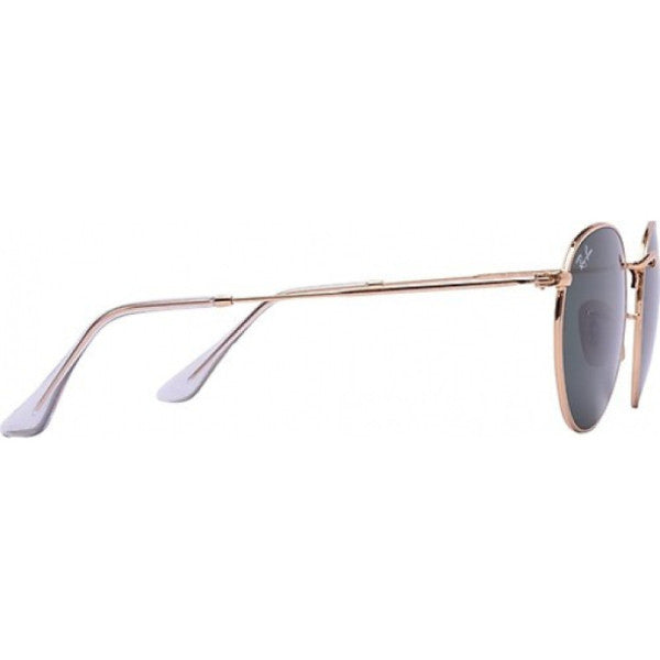 Ray-Ban Rb 3447 001 Round Metal Sunglasses