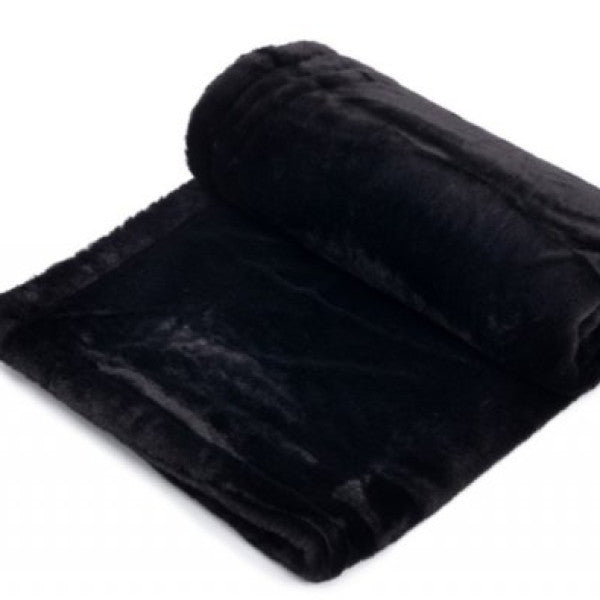 Pet Comfort Lodix Black Dog Blanket M 100x70cm