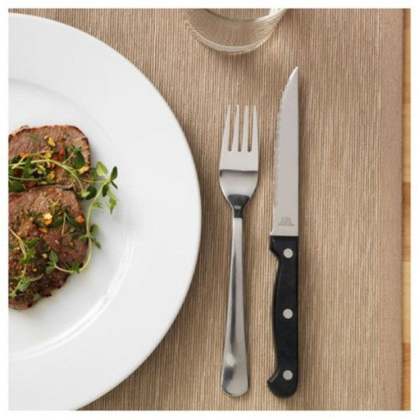 Ikea Snıtta 4 Pieces Steel Knife 22 Cm Steak - Meat - Tenderloin Knife