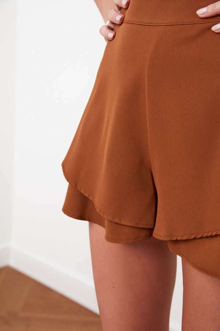 Shirt |  Trendyolmilla Skirt Look Shorts Twoss19By0043.