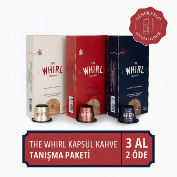 The Whirl Capsule Coffee Introductory Pack 30 Capsules