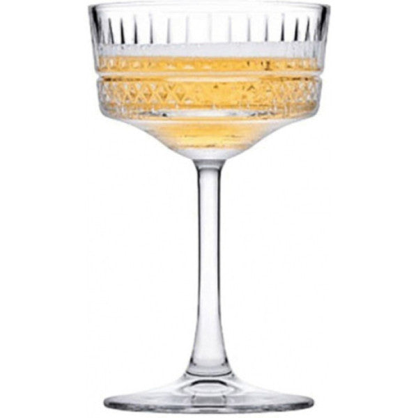 Pasabahce 440436 Elysia Set of 4 260 Cc Champagne Glasses, Cocktail Glasses