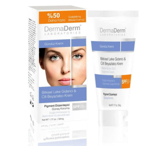 Dermaderm Natural Blemish Removal Face Skin Whitening Day Cream
