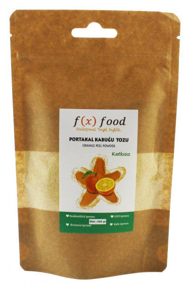 Fx Food Orange Peel Powder No Additive 100 Gr