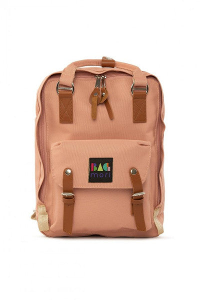 Bagmori Pink Belt Detailed Backpack