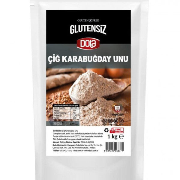 Dola Gluten-Free Raw Buckwheat Flour 1 Kg