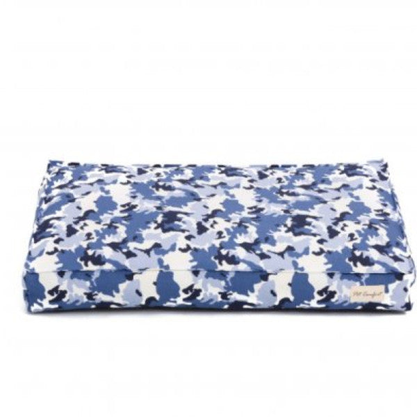 Pet Comfort Lima Blue Camouflage Dog Bed M 90x60cm
