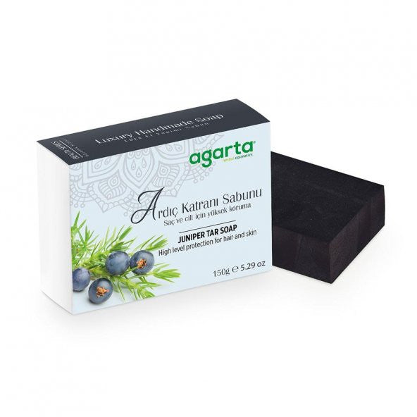 Agarta Natural Handmade Juniper Tar Soap 150 Gr