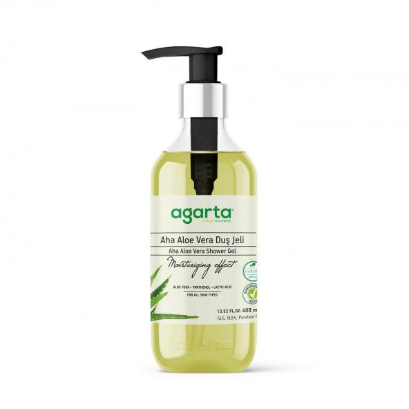 Agarta Natural Aha Aloe Vera Shower Gel 400 ML