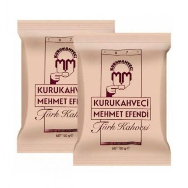 Kurukahveci Mehmet Efendi 100 Gr 2 Pack Turkish Coffee