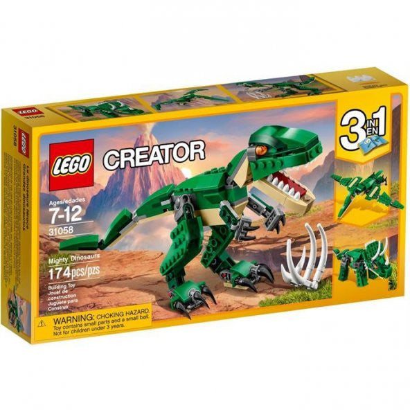 LEGO Creator 31058 Magnificent Dinosaurs (174 Pieces)