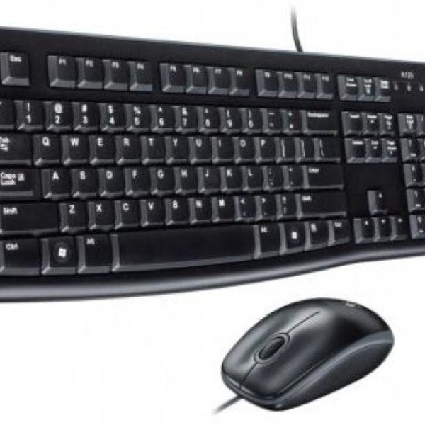 Logitech 920-002560 Mk120 Q Usb Standard Wired Keyboard Mouse Set