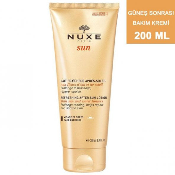 Nuxe Sun Lait Fraicheur Apres Soleil-After Sun Care Cream 200 Ml