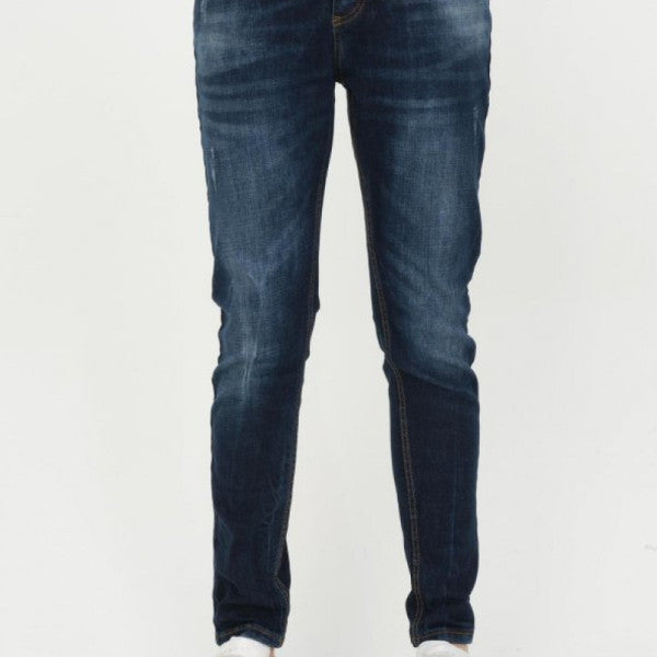 Men's Slim Fit Stone Washed Lycra Jeans