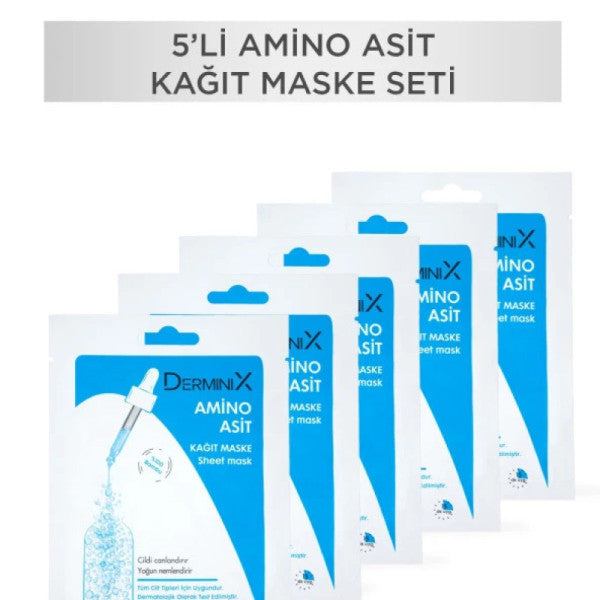 Derminix Amino Acid Sheet Mask 5 Pieces