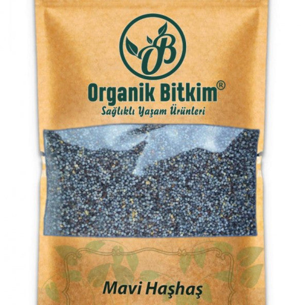 Organik Bitkim - Organic Blue Poppy Seeds - 250gr