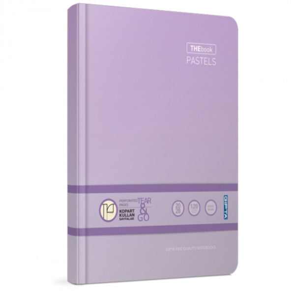 Gıpta Notebook Thebook Pastel Hard Cover Unlined 160 Pages 17X24
