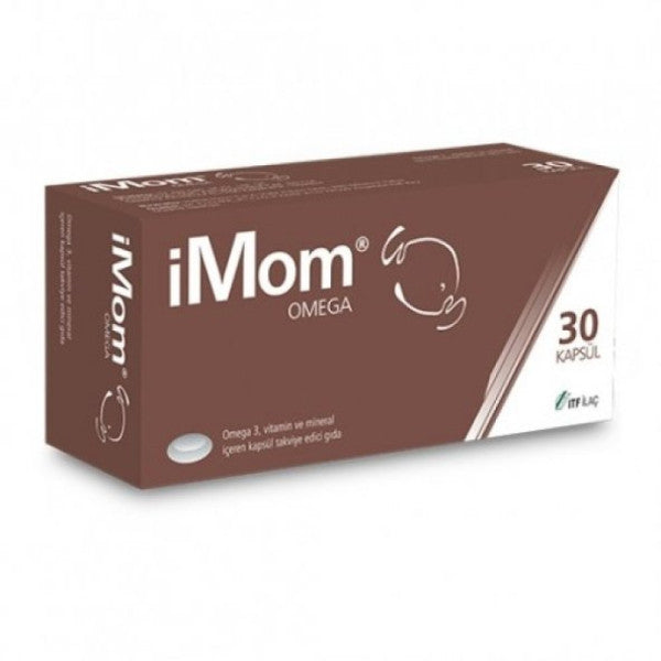 iMom Omega 3 Supplementary Food 30 Capsules