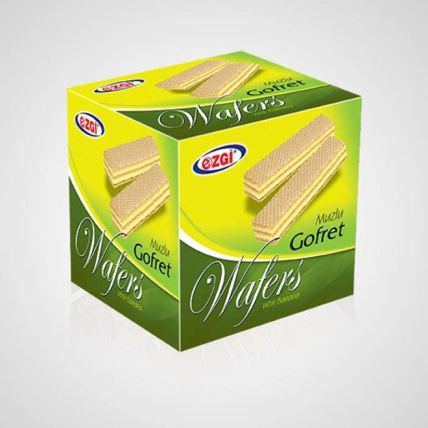 Ezgi Wafer with Banana 900 Gr