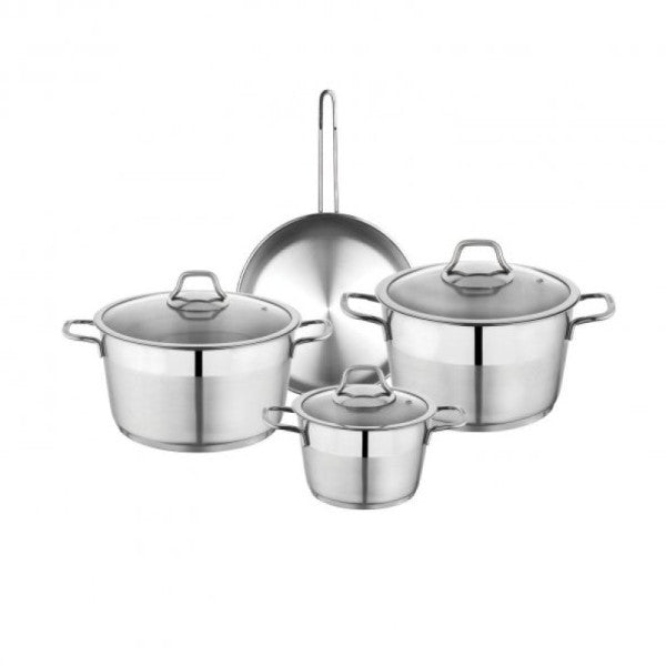 Schafer Vals 7 Pieces Inox Steel Cookware Set