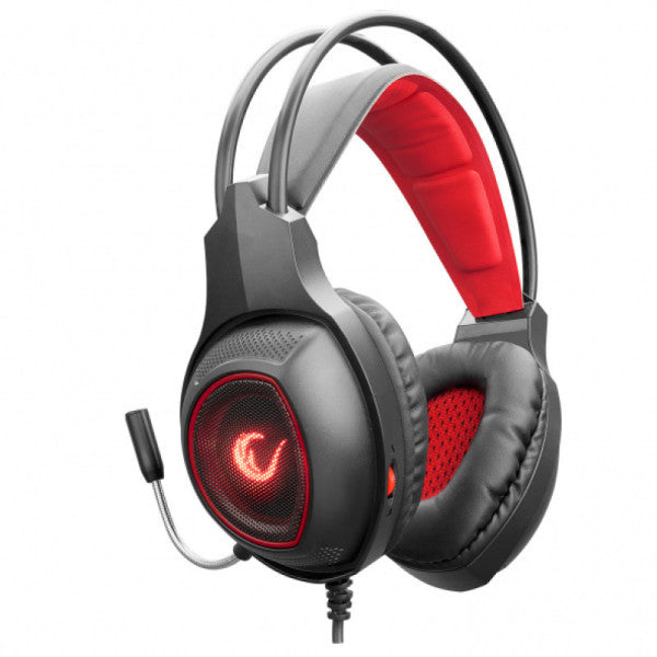 Rampage RM-K23 MISSION Red Gaming Headset with Microphone Gaming Headset
