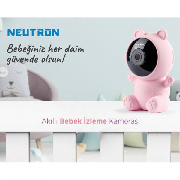Lullaby Night Vision Ip Wifi Baby Monitor Camera Blue - App Control